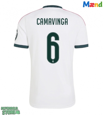 Real Madrid Eduardo Camavinga #6 Replika Hjemmebanetrøje 2026-27 Kortærmet